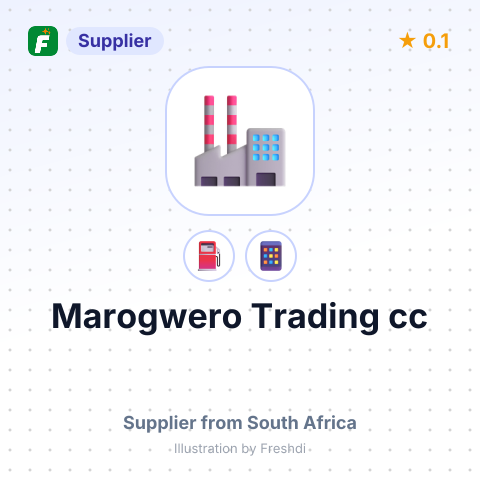 Marogwero Trading cc – summary card, no photo uploaded yet
