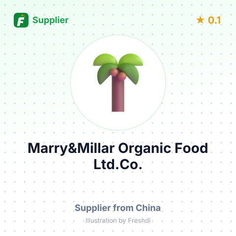 Marry&Millar Organic Food Ltd.Co. – summary card, no photo uploaded yet
