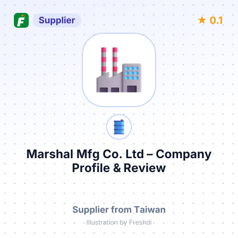 Marshal Mfg Co.,Ltd – summary card, no photo uploaded yet