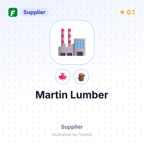 Martin Lumber – summary card, no photo uploaded yet