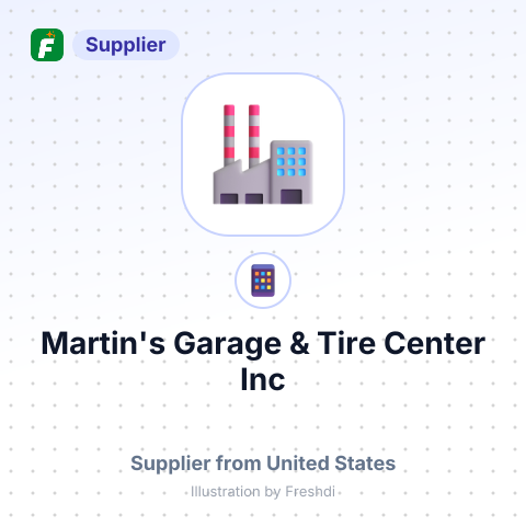 Martin's Garage & Tire Center Inc – summary card, no photo uploaded yet