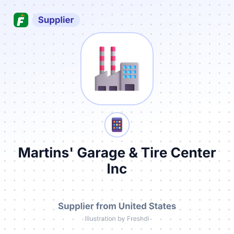 Martins' Garage & Tire Center Inc – summary card, no photo uploaded yet