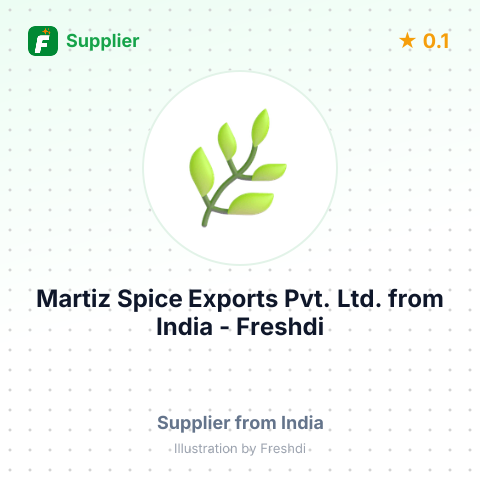 Martiz Spice Exports Pvt. Ltd.  – summary card, no photo uploaded yet