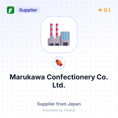 Marukawa Confectionery Co., Ltd. – summary card, no photo uploaded yet