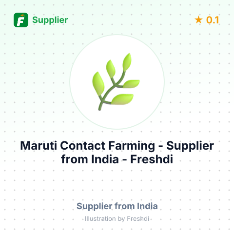 Maruti Contact Farming  – summary card, no photo uploaded yet