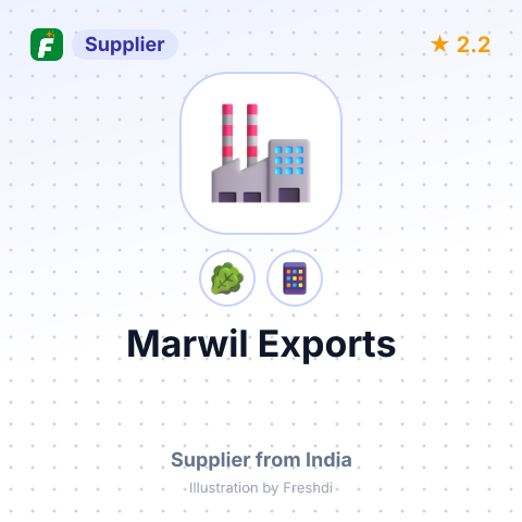 Marwil Exports – summary card, no photo uploaded yet