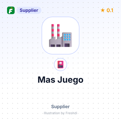 Mas Juego – summary card, no photo uploaded yet