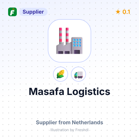 Masafa Logistics  – summary card, no photo uploaded yet