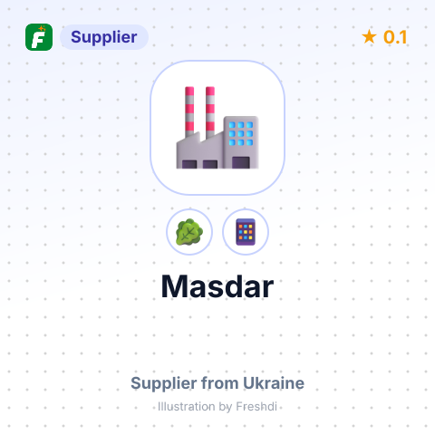 Masdar – summary card, no photo uploaded yet
