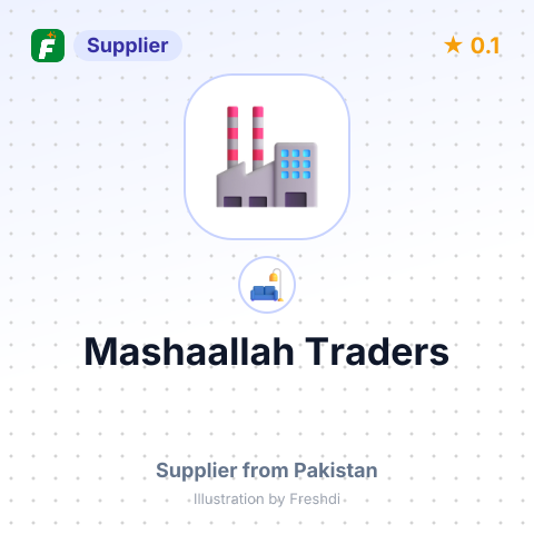 Mashaallah Traders  – summary card, no photo uploaded yet