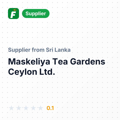 Maskeliya Tea Gardens Ceylon Ltd.  – summary card, no photo uploaded yet