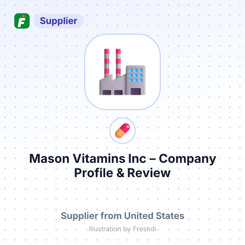 Mason Vitamins, Inc – summary card, no photo uploaded yet