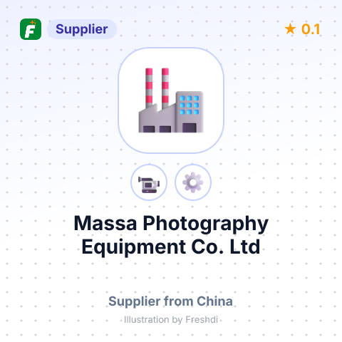 Massa Photography Equipment Co.,Ltd – summary card, no photo uploaded yet