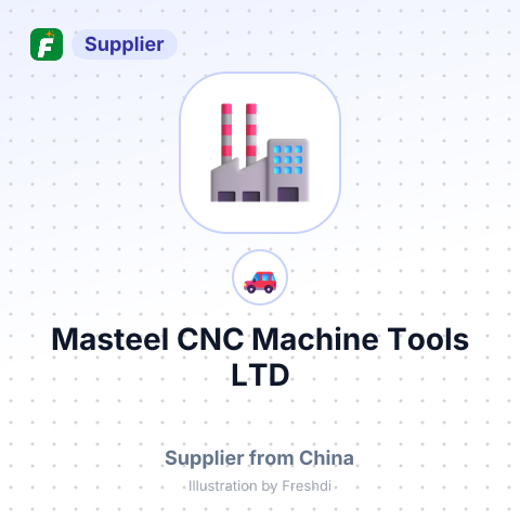 Masteel CNC Machine Tools LTD – summary card, no photo uploaded yet