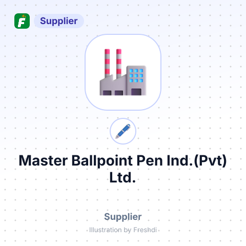 Master Ballpoint Pen Ind.(Pvt) Ltd. – summary card, no photo uploaded yet