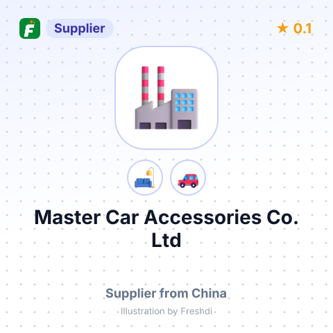 Master Car Accessories Co., Ltd – summary card, no photo uploaded yet