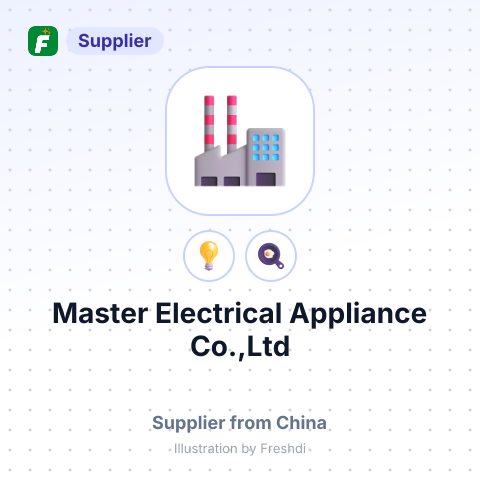 Master Electrical Appliance Co.,Ltd – summary card, no photo uploaded yet