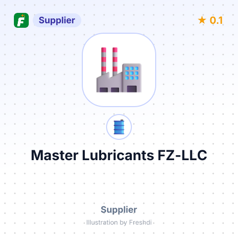 Master Lubricants FZ-LLC – summary card, no photo uploaded yet