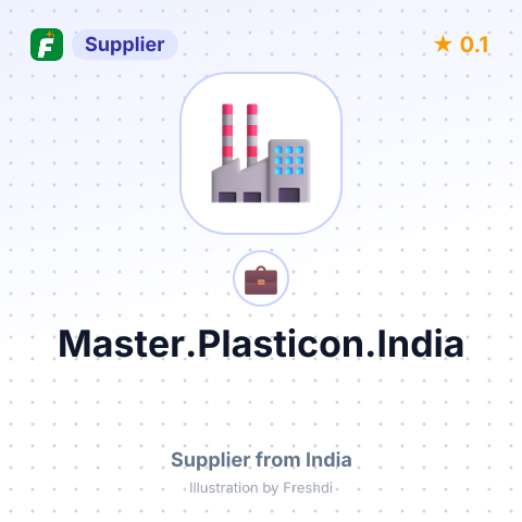 Master.Plasticon.India – summary card, no photo uploaded yet