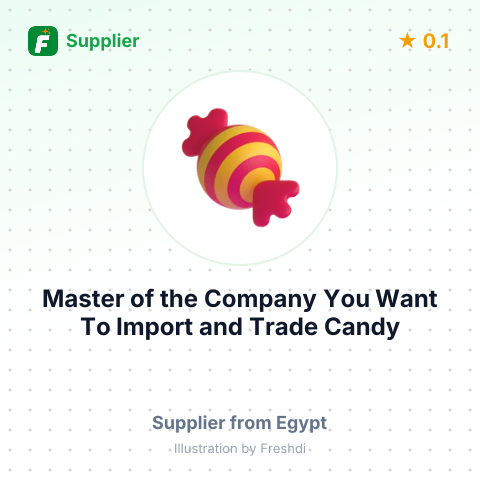 Master of the Company You Want To Import and Trade Candy – summary card, no photo uploaded yet