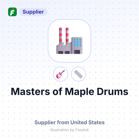 Masters of Maple Drums – summary card, no photo uploaded yet