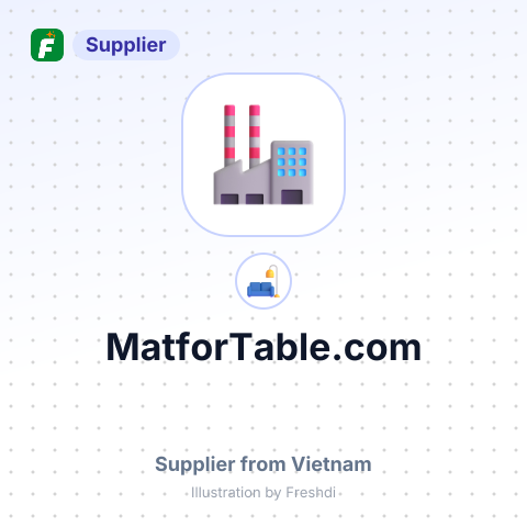 MatforTable.com – summary card, no photo uploaded yet
