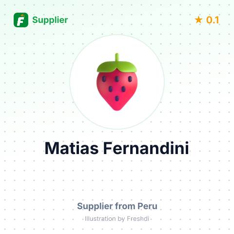 Matias Fernandini  – summary card, no photo uploaded yet