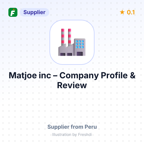 Matjoe inc – summary card, no photo uploaded yet