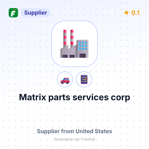 Matrix parts services corp – summary card, no photo uploaded yet
