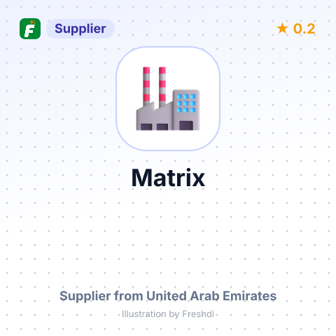 Matrix – summary card, no photo uploaded yet