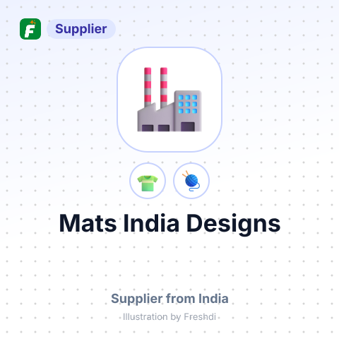 Mats India Designs – summary card, no photo uploaded yet