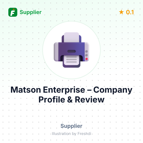 Matson Enterprise – summary card, no photo uploaded yet