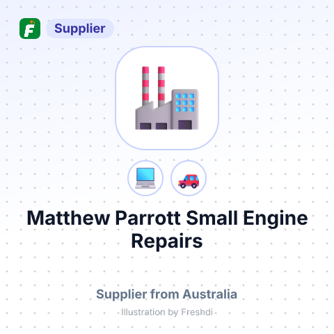 Matthew Parrott Small Engine Repairs – summary card, no photo uploaded yet