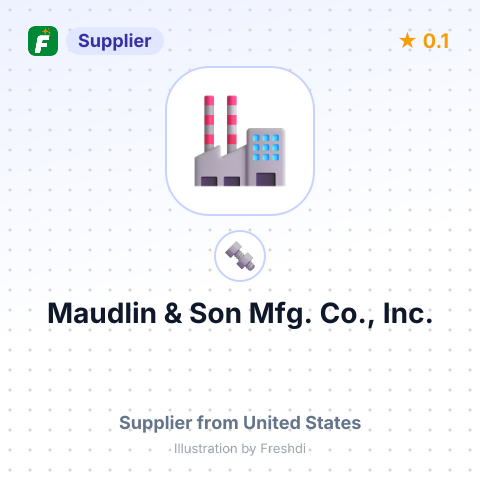 Maudlin & Son Mfg. Co., Inc. – summary card, no photo uploaded yet