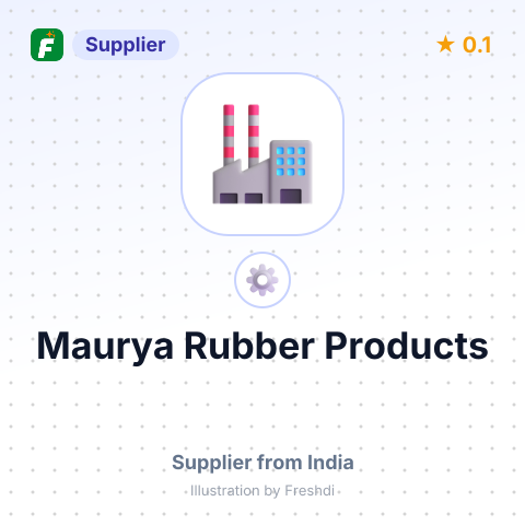 Maurya Rubber Products  – summary card, no photo uploaded yet
