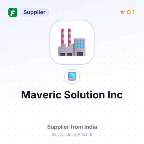 Maveric Solution Inc – summary card, no photo uploaded yet