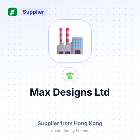 Max Designs Ltd – summary card, no photo uploaded yet