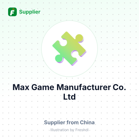 Max Game Manufacturer Co., Ltd – summary card, no photo uploaded yet