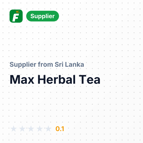 Max Herbal Tea  – summary card, no photo uploaded yet