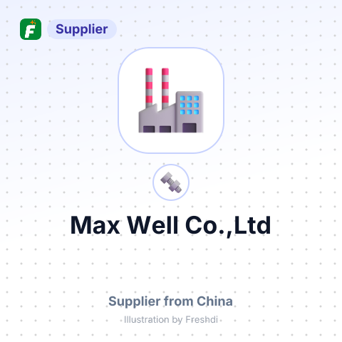 Max Well Co.,Ltd – summary card, no photo uploaded yet