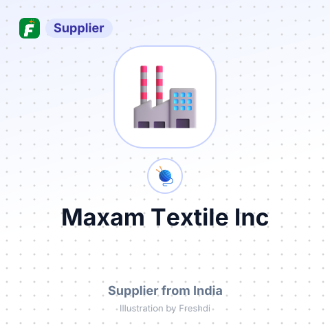 Maxam Textile Inc – summary card, no photo uploaded yet