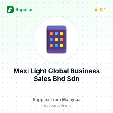 Maxi Light Global Business Sales Bhd Sdn  – summary card, no photo uploaded yet