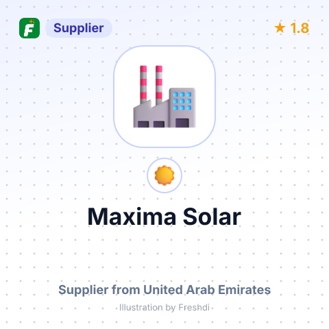 Maxima Solar – summary card, no photo uploaded yet