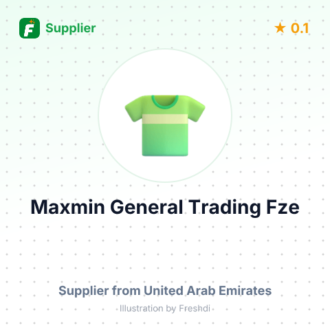 Maxmin General Trading Fze  – summary card, no photo uploaded yet