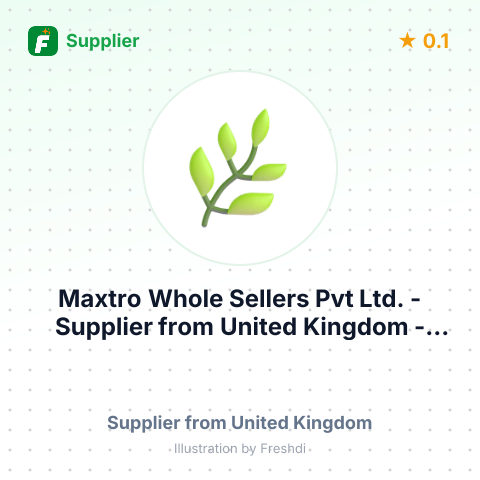 Maxtro Whole Sellers Pvt Ltd.  – summary card, no photo uploaded yet