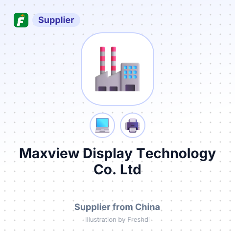 Maxview Display Technology Co.,Ltd – summary card, no photo uploaded yet