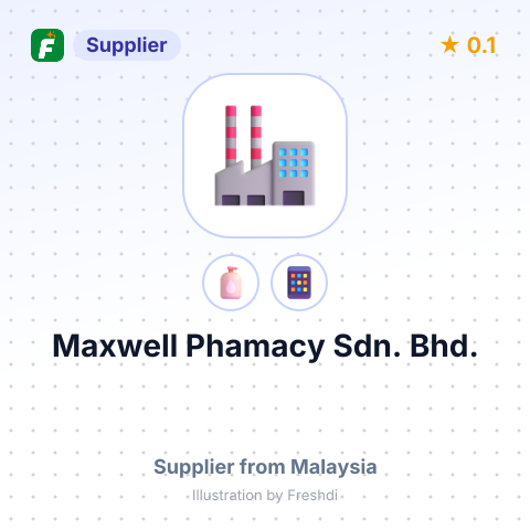 Maxwell Phamacy Sdn. Bhd. – summary card, no photo uploaded yet