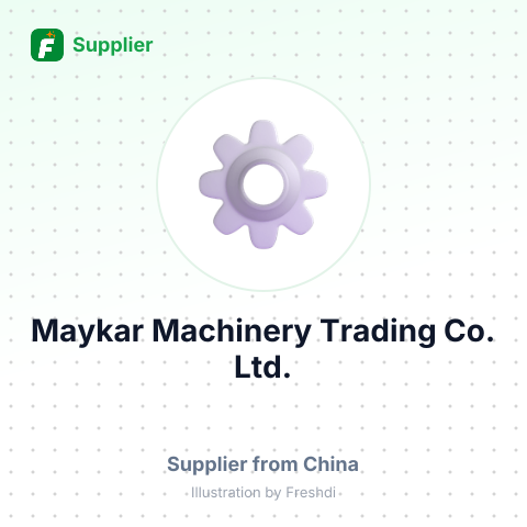 Maykar Machinery Trading Co.,Ltd. – summary card, no photo uploaded yet