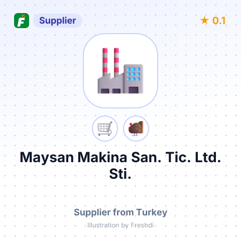 Maysan Makina San. Tic. Ltd. Sti. – summary card, no photo uploaded yet