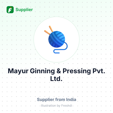 Mayur Ginning & Pressing Pvt. Ltd. – summary card, no photo uploaded yet